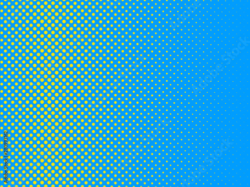 Duotone background. Abstract dots background with halftone dots design. Vector illustration.