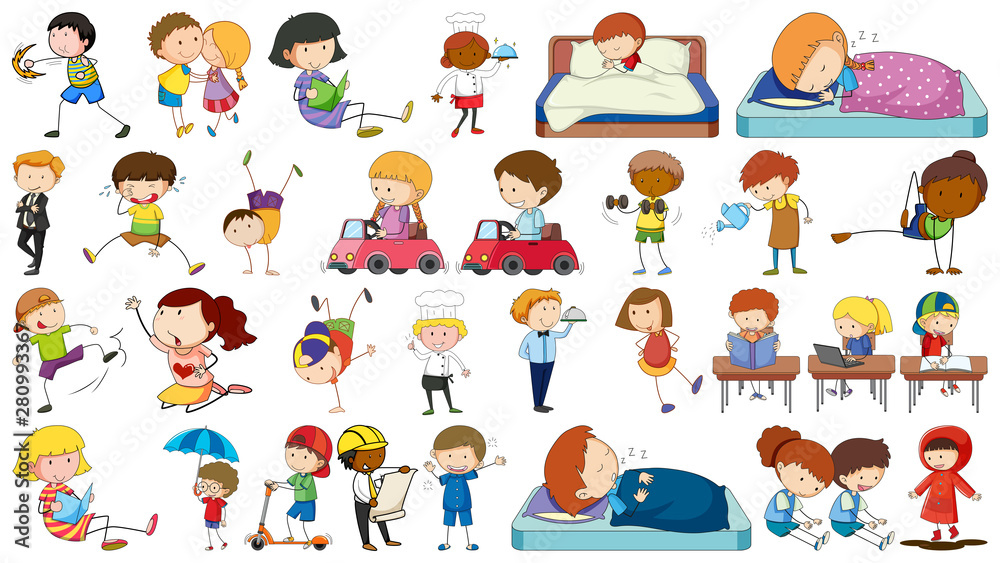 Collection of simple characters Collection of simple characters