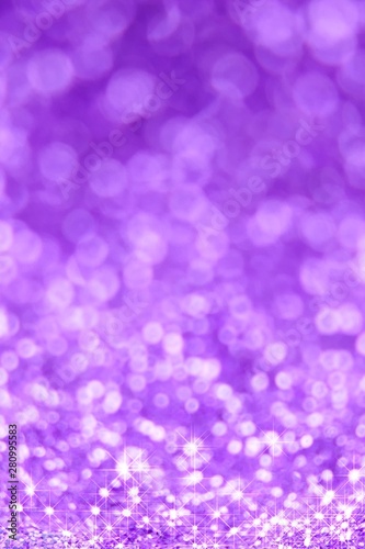 glitter macro background. lilac glitter glow blurred background.