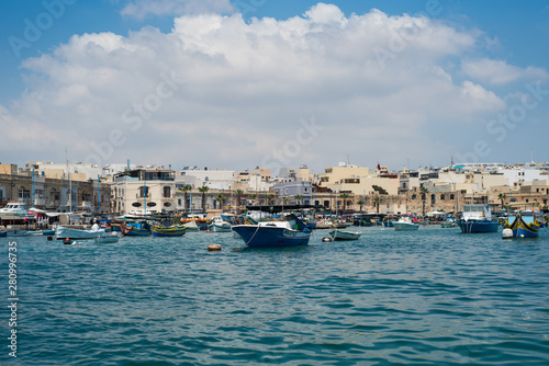 Fototapeta Naklejka Na Ścianę i Meble -  Beautiful fishing village in Malta