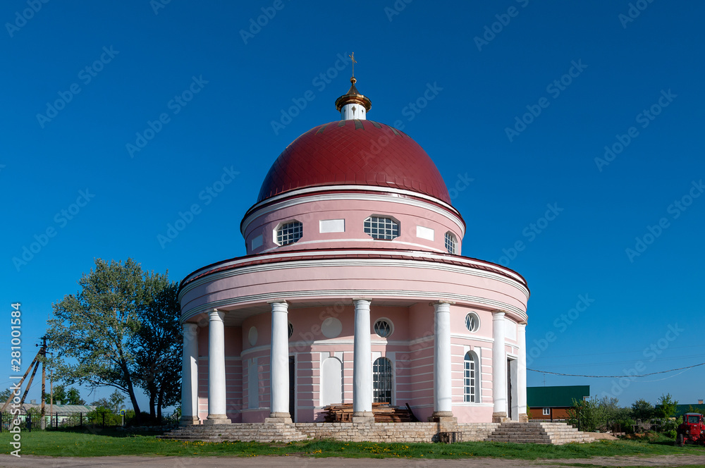 Church of St. Autonom Italica, Kashary village, Zadonsk district, Lipetsk Region, Russian Federation Church of St. Autonom Italica, Kashary village, Zadonsk district, Lipetsk Region, Russian Federation