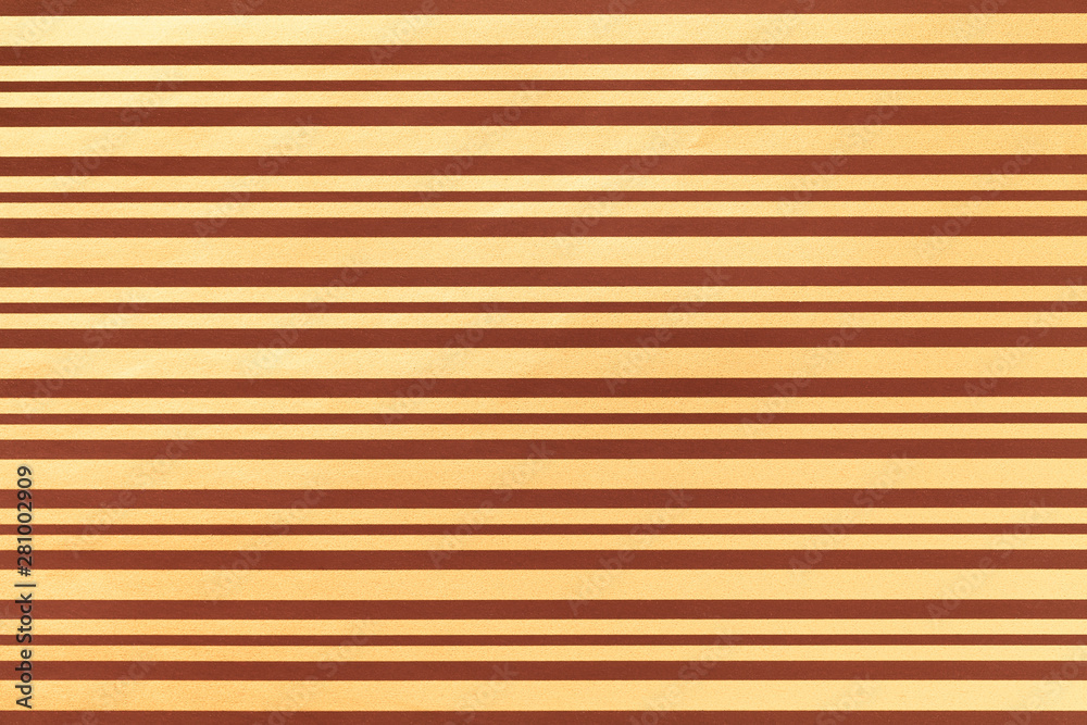 Light brown and golden background from wrapping striped paper. Light brown and golden background from wrapping striped paper.