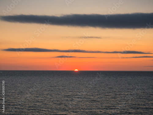 Sunset at Tudweiliog on the Llyn Peninsula, Gwynedd, Wales, UK © Alan