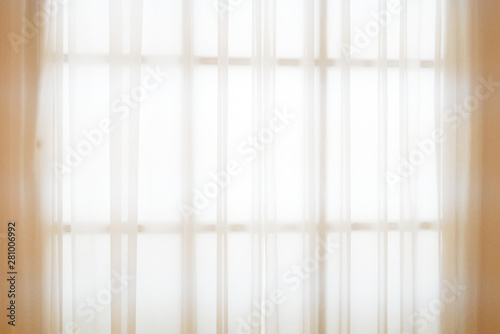 Wallpaper Mural 外からの光を受けるカーテン Torontodigital.ca