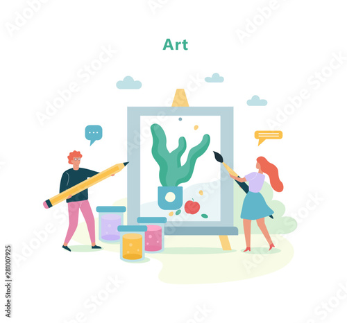 Art subject in school