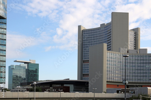 The Vienna International Centre The United Nations buildings Austria