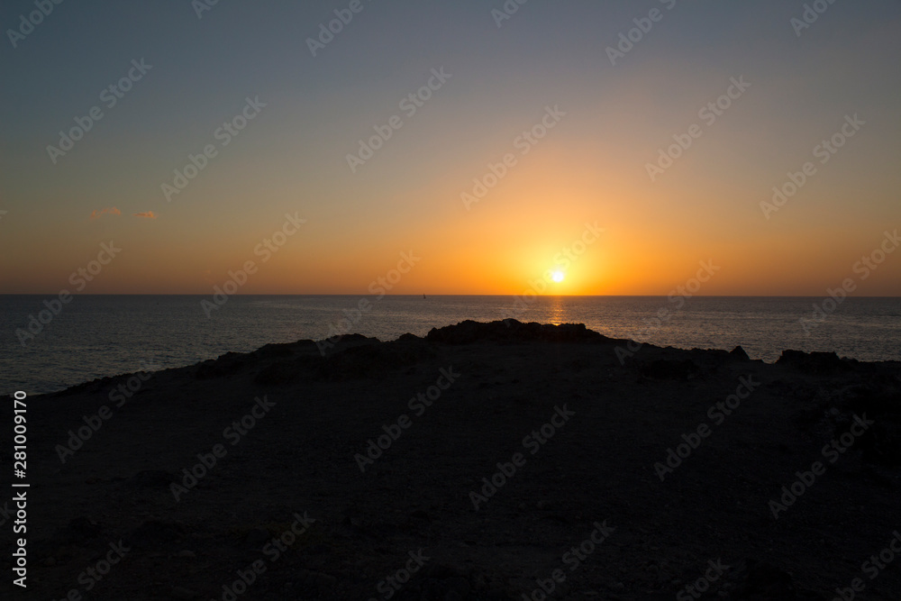 Atardecer playa Atardecer playa