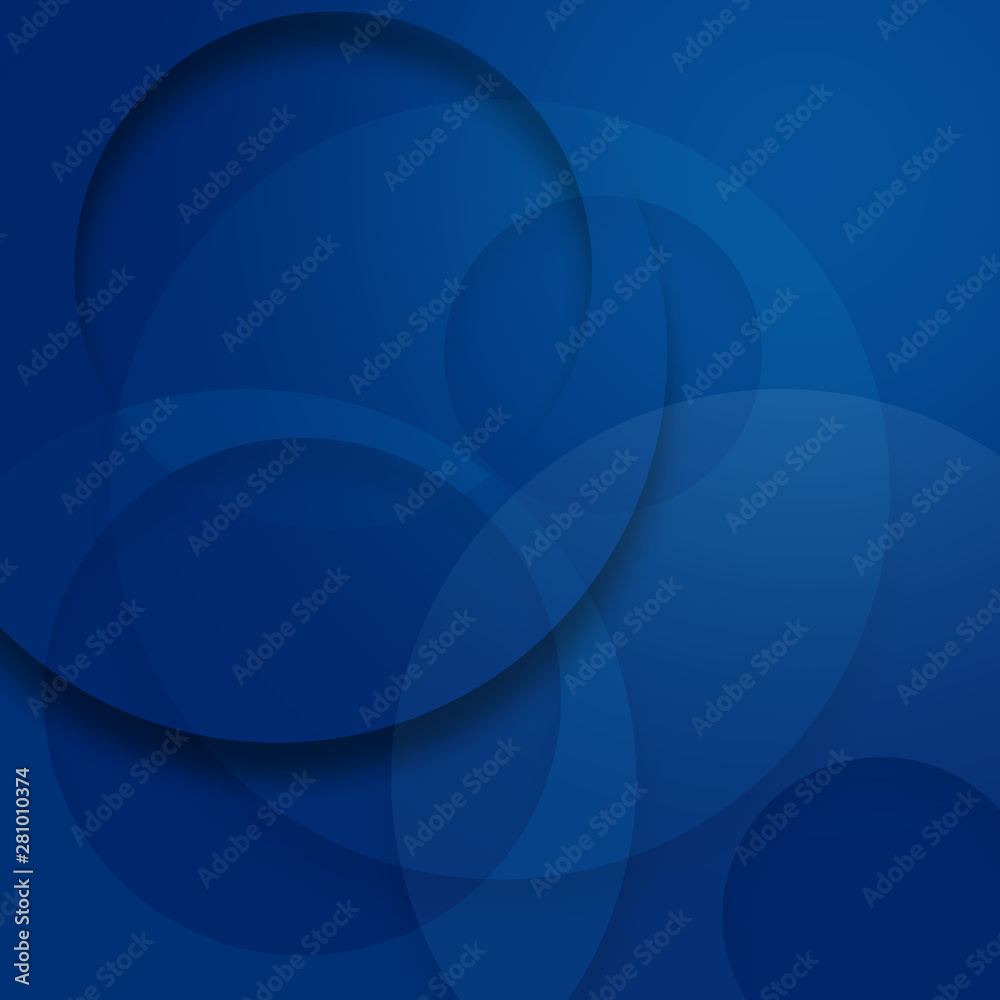 Abstract soft blue circles background Abstract soft blue circles background