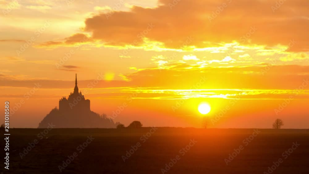 Time-Lapse Mont Saint Michel