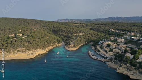 Aerial, photography, yatch, luxury, port, sailboat