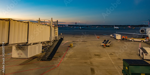 los angeles LAX airport and surroundings photo