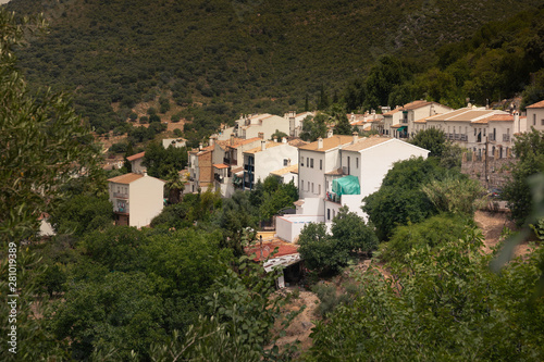 Benamahona one of the famous white towns from Cadiz region at Andalucia, Spain. © Jorge Argazkiak