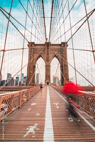 Brooklyn bridge in New York