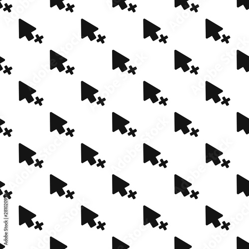 Cursor failure pattern seamless vector repeat geometric for any web design