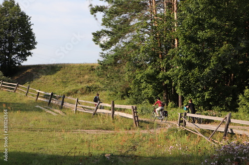 Dolina Rospudy, szlak rowerowy photo