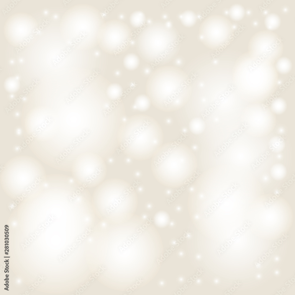 Beige background with bokeh and lights for festive greeting cards Beige background with bokeh and lights for festive greeting cards
