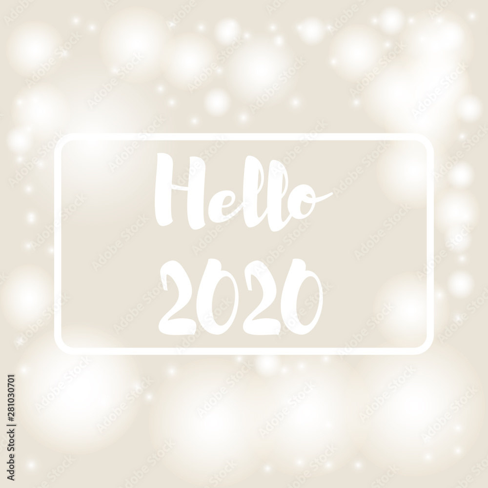 Beige background with bokeh and lights for festive greeting cards Beige background with bokeh and lights for festive greeting cards