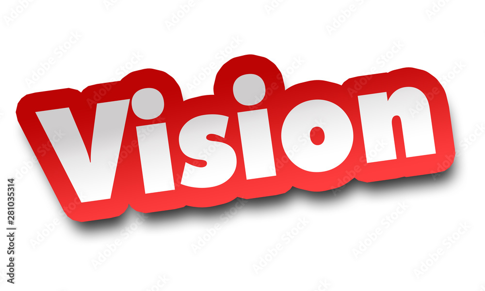 vision concept 3d illustration isolated vision concept 3d illustration isolated