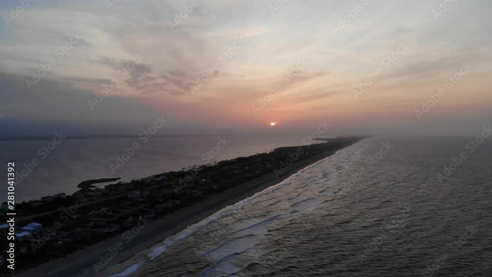 Drone shots of the crystal coast or outer banks of North Carolina. Drone shots of the crystal coast or outer banks of North Carolina.