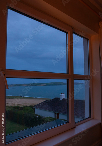 Hotelroom with a view Ireland coast