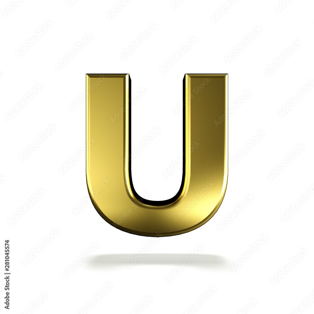 3d letter collection with white background 3d letter collection with white background