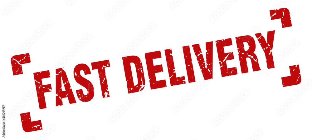 fast delivery stamp. fast delivery square grunge sign. fast delivery fast delivery stamp. fast delivery square grunge sign. fast delivery