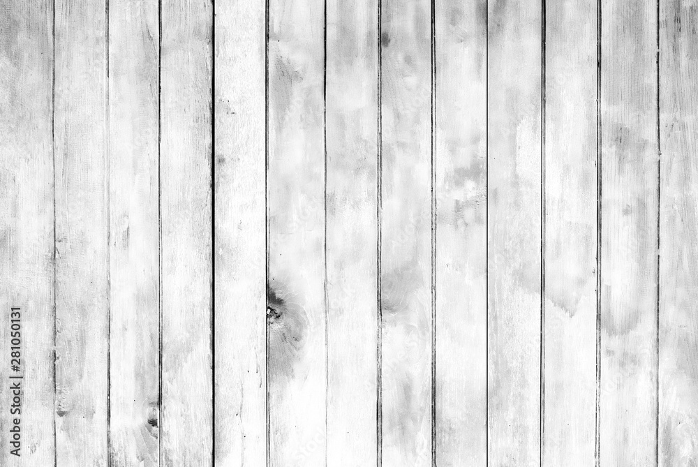 Naklejka premium White wood texture background coming from natural tree. Wooden panel with beautiful patterns. Space for your work.