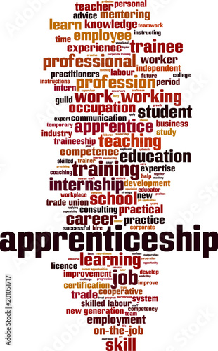 Apprenticeship word cloud