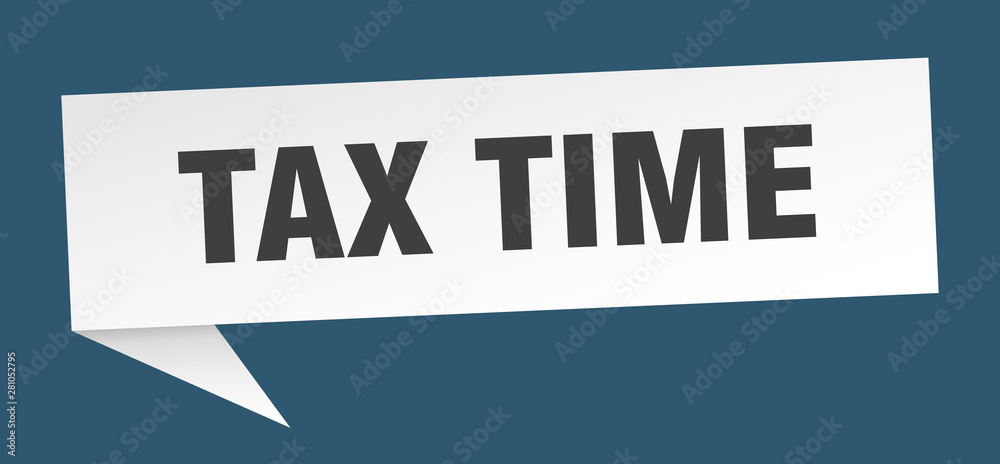 Obraz premium tax time