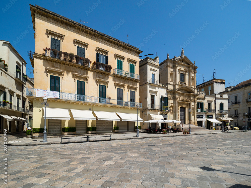 Old Town, Lecce, Apulia, Southern Italy, June 2019
