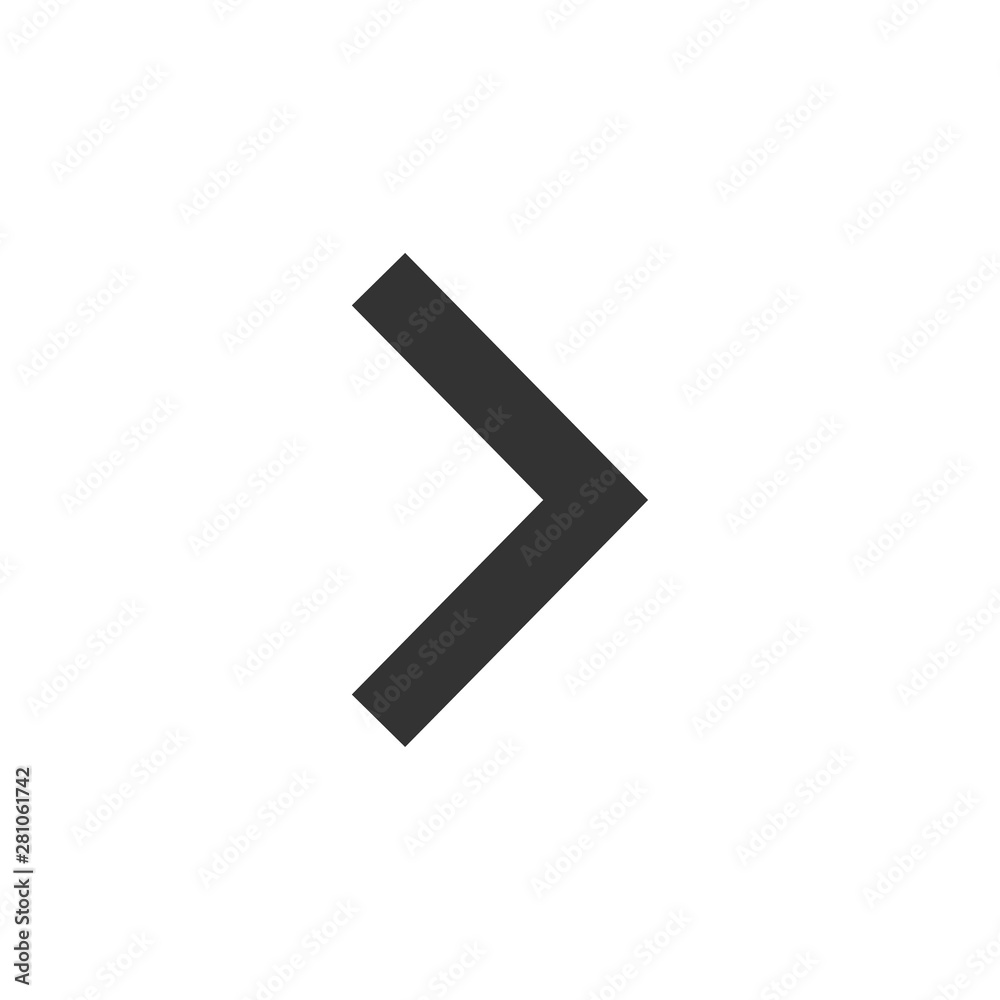Arrow, forward icon. Vector illustration, flat design. Arrow, forward icon. Vector illustration, flat design.