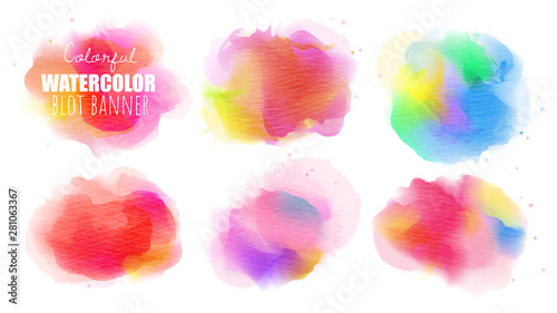 Abstract hand drawn watercolor background. Vector illustration. Grunge texture for cards and flyers design.