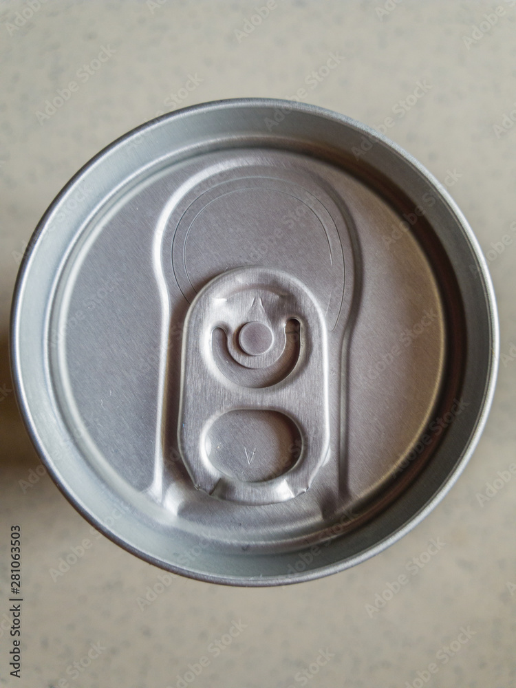 beverage can isolated on blurred background beverage can isolated on blurred background