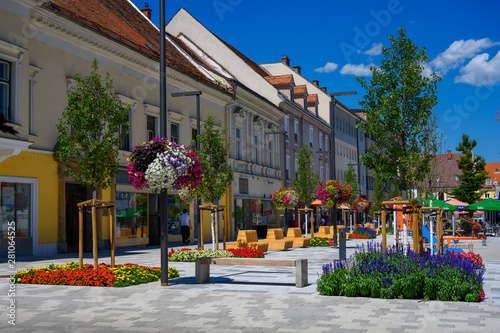 Fototapeta Naklejka Na Ścianę i Meble -  Hauptplatz Knittelfeld