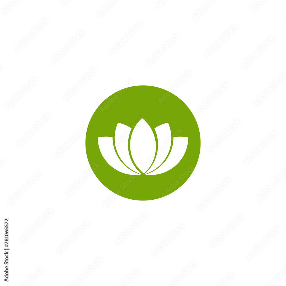 Lotus flower logo design vector template Lotus flower logo design vector template