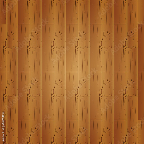 Seamless background of wooden parquet, vector illustration.