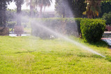 sprinkler technique and garden irrigation