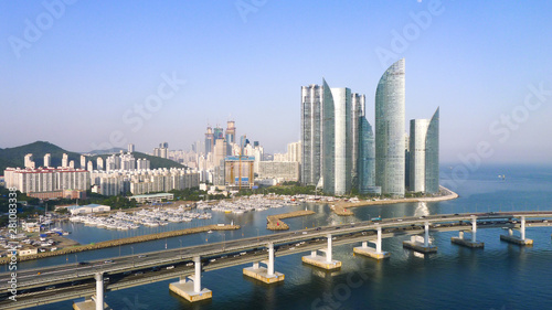 The view of Busan city
