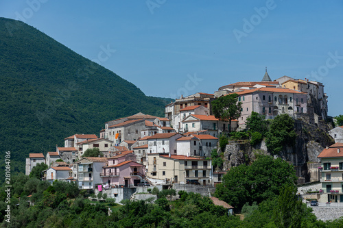 Colli a Volturno, Isernia, Molise.  It is an Italian town of 1328 inhabitants in the province of Isernia in Molise.  The town is well known even outside the region for its happy geographical position