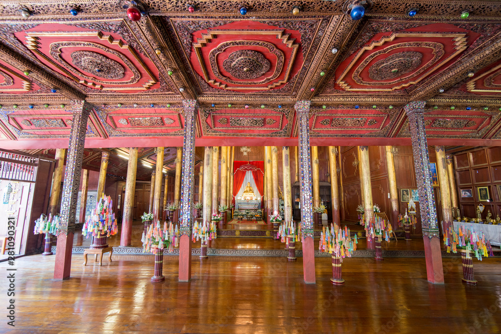 Obraz premium THAILAND PHRAE WAT JOM SAWAN