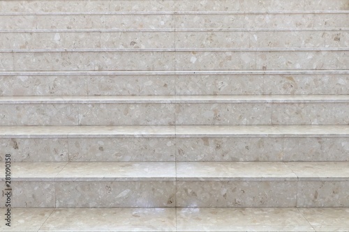 Stone tile stair to step up or down in building, Abstract background.