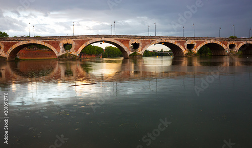 Pont Neuf over Garonne River in Toulouse
