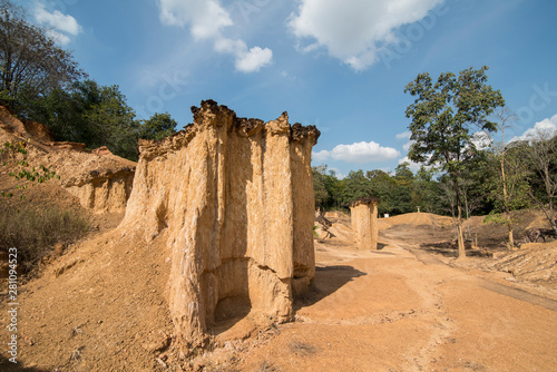 THAILAND PHRAE PHAE MUANG PHI LANDSCAPE