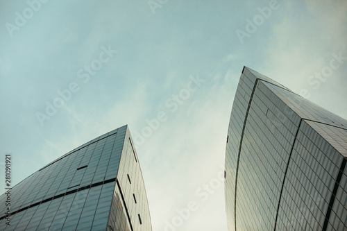 Detail of downtown, Business Center.
