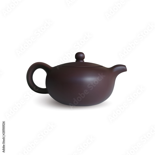 Clay teapot for chinese tea ceremony