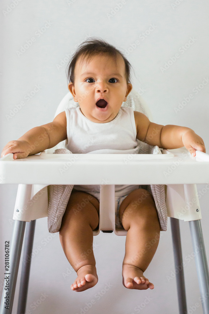 Baby in Highchair Baby in Highchair