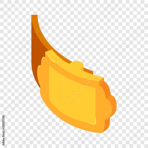 Cowboy belt icon. Isometric illustration of cowboy belt vector icon for web