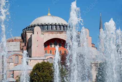 Canvas Print Hagia Sophia in Istanbull, Turkey