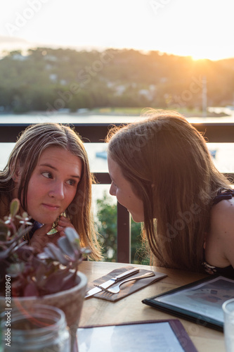 sisters sharing secrets photo