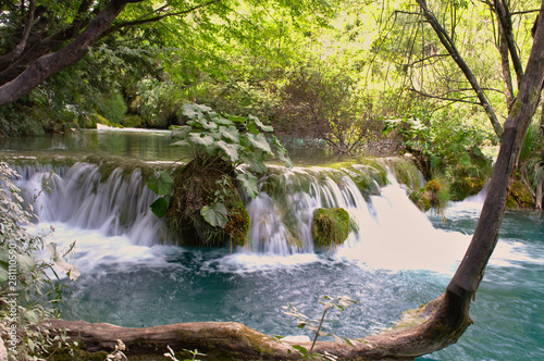 Wasserfall in Plitvice
